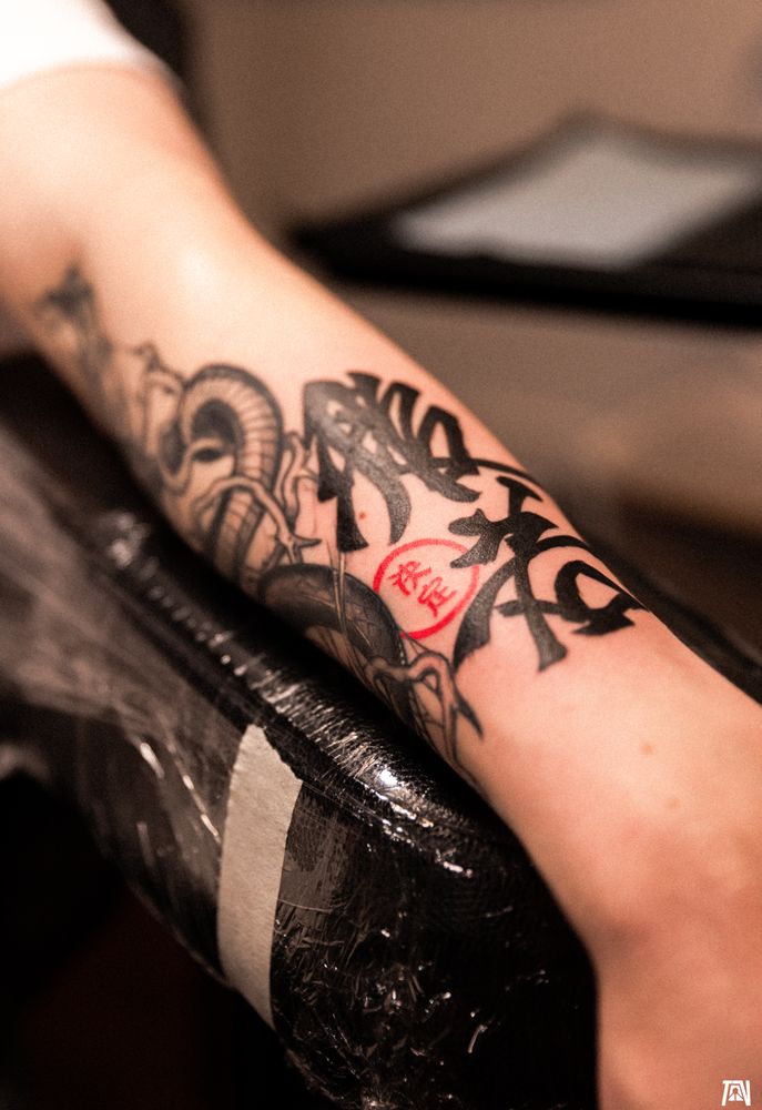 Blood Eagle Tattoo Logo