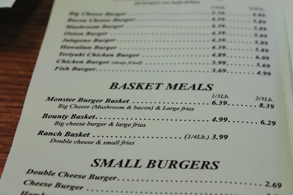 Menu photo 2 Monster Burgers Tacoma, WA Menu photo 2 Monster Burgers Tacoma, WA