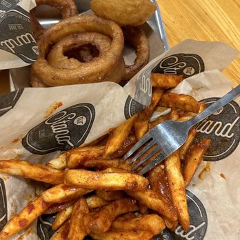 The Stand - Onion rings and fire fries - New American Near Me - Santa Clara, California The Stand - Onion rings and fire fries - New American Near Me - Santa Clara, California