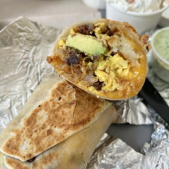 Wake and Late - The bacon breakfast burrito - Breakfast & Brunch Near Me - Pasadena, California Wake and Late - The bacon breakfast burrito - Breakfast & Brunch Near Me - Pasadena, California