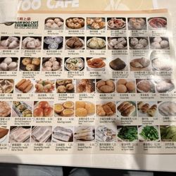 Sam Woo Cafe - Menu2 feb 2026