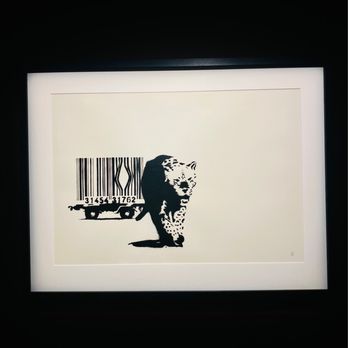 Banksy - Loved the Barcode piece - Arts & Entertainment Near Me - Culver City, California