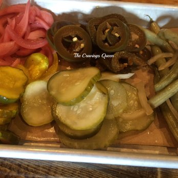 Old City Barbeque - Pickle plate - Barbeque Near Me - Williamsburg, Virginia