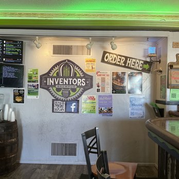 Inventors Brewpub - In the bar/taproom. - Burgers Near Me - Port Washington, Wisconsin