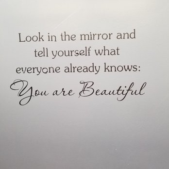 Rosies Tailoring - On the wall in the dressing area. I loved the positivity! - Sewing & Alterations Near Me - Centereach, New York Rosies Tailoring - On the wall in the dressing area. I loved the positivity! - Sewing & Alterations Near Me - Centereach, New York