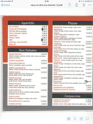 Menu photo 2 On Dine a la Cheminé Vincennes, 94
