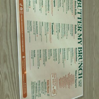 Butter My Brunch - Menu - Breakfast & Brunch Near Me - Grapevine, Texas
