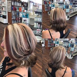 Forever Beauty - Red&blonde highlights.
