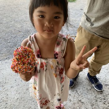 Cherry Hill Ice Cream - Strawberry sprinkles cone - Ice Cream & Frozen Yogurt Near Me - Lunenburg, Massachusetts