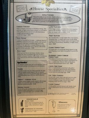 Menu photo 2 Oak Table Cafe Silverdale, WA Menu photo 2 Oak Table Cafe Silverdale, WA