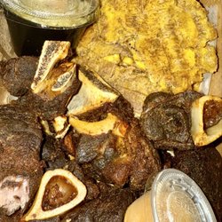 Blueline Fry Plantain - Fried Goat w/ Fried Plantain