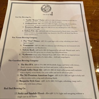 Gas City Brewing - Menu - Breweries Near Me - Gas City, Indiana Gas City Brewing - Menu - Breweries Near Me - Gas City, Indiana