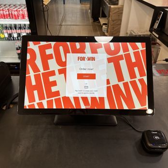 For The Win - Self-order screen - Burgers Near Me - Alhambra, California