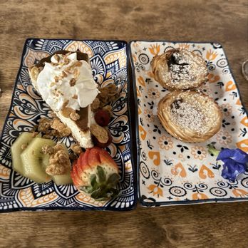 Faria - Lemon cheesecake and the custard tarts. - Portuguese Near Me - Kailua, Hawaii