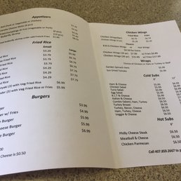 Menu Menu