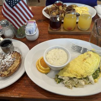 Byrd's Restaurant - Merrimack omelette, French toast, porch swing, steak and eggs, and brunch punch - Coffee & Tea Near Me - Newport News, Virginia Byrd's Restaurant - Merrimack omelette, French toast, porch swing, steak and eggs, and brunch punch - Coffee & Tea Near Me - Newport News, Virginia