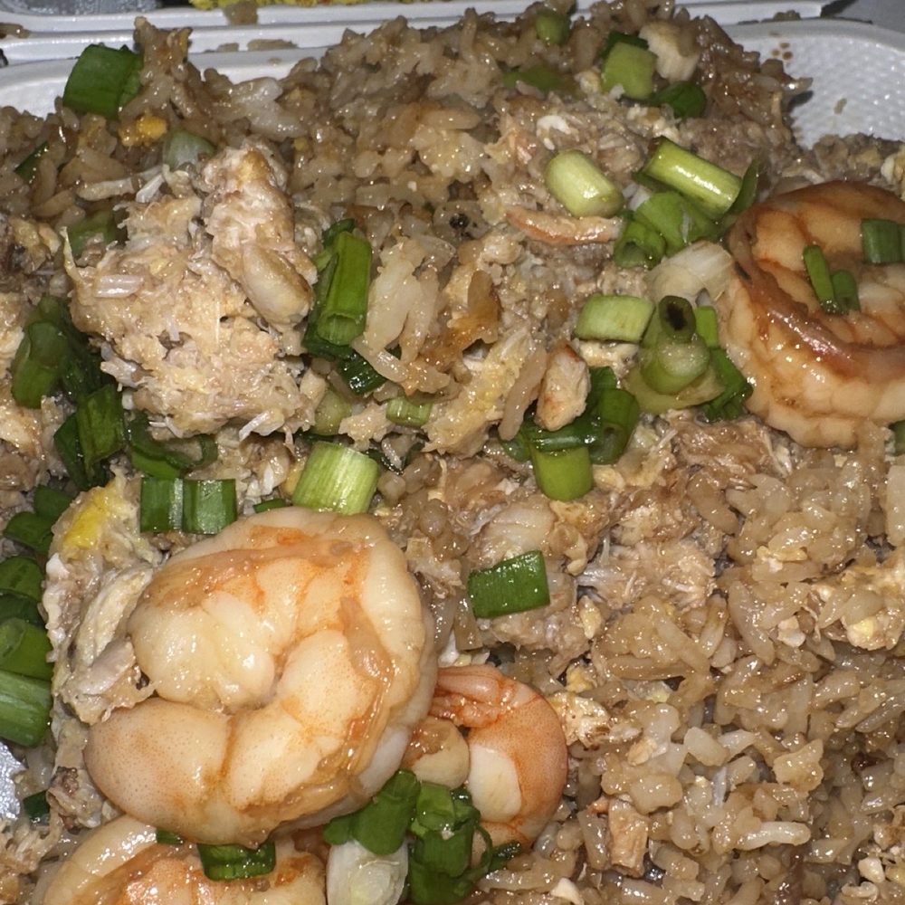 Crab fried rice with shrimp Crab fried rice with shrimp