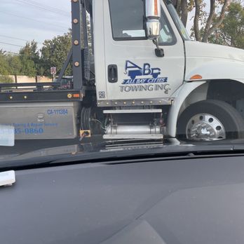 ABC Towing - The tow truck that almost hit me - Towing Near Me - Concord, California