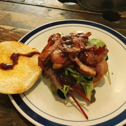 Excellent bacon bap! Excellent bacon bap!