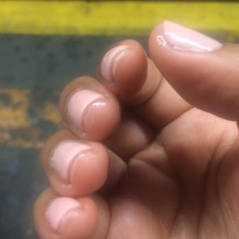 Mai Salon - Got a lot of shellac on my fingertips and used a dirty stick to clean it - Hair Salons Near Me - New York, New York