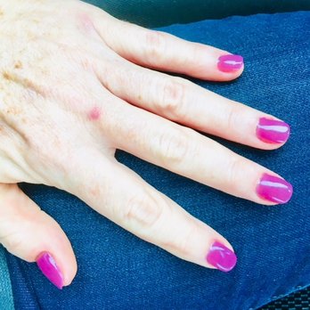 1626 Nails & Spa - The color isn't one I would have gravitated to naturally but once again, Mimi made a suggestion and I LOVE the color! - Nail Salons Near Me - Manchaca, Texas