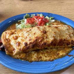 Mi Tierra - The Famoso Burrito with Steak.