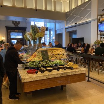 Fogo de Chão - Salad bar. Pretty decent. Fruit wasn't ripe. - Brazilian Near Me - Pasadena, California