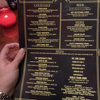 The Headless Bat - Nice cocktail menu - Pizza Near Me - St. Louis, Missouri