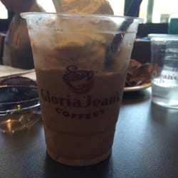 Gloria Jean's Coffees - Regular Ice Chocolate with whipped cream (couldn't resist taking a few sips)
