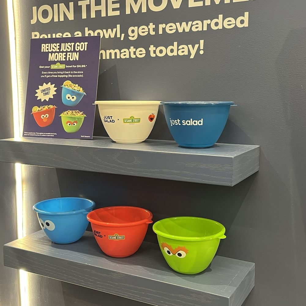 Just Salad - Sesame Street bowls - Salad Near Me - Astoria, New York