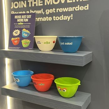Just Salad - Sesame Street bowls - Salad Near Me - Astoria, New York
