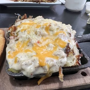 Busy Bee - Half size order of everything but the kitchen sink skillet - Breakfast & Brunch Near Me - Marietta, Ohio Busy Bee - Half size order of everything but the kitchen sink skillet - Breakfast & Brunch Near Me - Marietta, Ohio