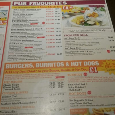 Menu photo 2 Titan, Hungry Horse Glasgow, GLG
