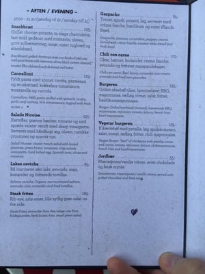Menu photo 1 Pixie København Ø, 84