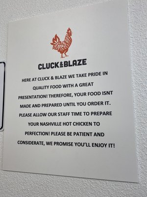 Menu photo 8 Cluck & Blaze Long Beach, CA
