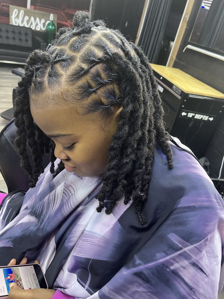 Blessedup BraidBar Logo