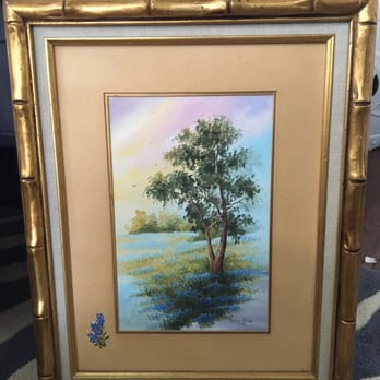 Cedar Chest Antique Mall - Found at Cedar Chest Too. Gorgeous original art of blue bonnets. Originally $50 but paid only $10 after the vendor's discount! - Antiques Near Me - Mc Gregor, Texas