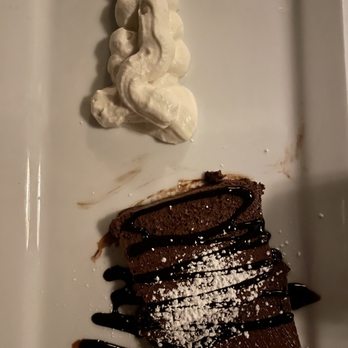 Cochon on 2nd - chocolate cake and whipped cream - Diners Near Me - Williamsburg, Virginia