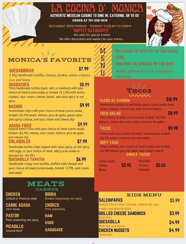 La Cocina D Monica Logo
