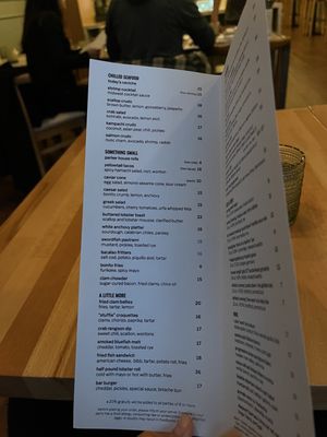 Menu photo 5 Puritan Oyster Bar Cambridge, MA Menu photo 5 Puritan Oyster Bar Cambridge, MA