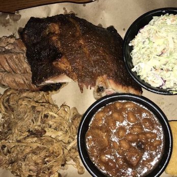 Mission BBQ - Brisket, pulled pork, and pork ribs with coleslaw and baked beans - Barbeque Near Me - California, Maryland Mission BBQ - Brisket, pulled pork, and pork ribs with coleslaw and baked beans - Barbeque Near Me - California, Maryland