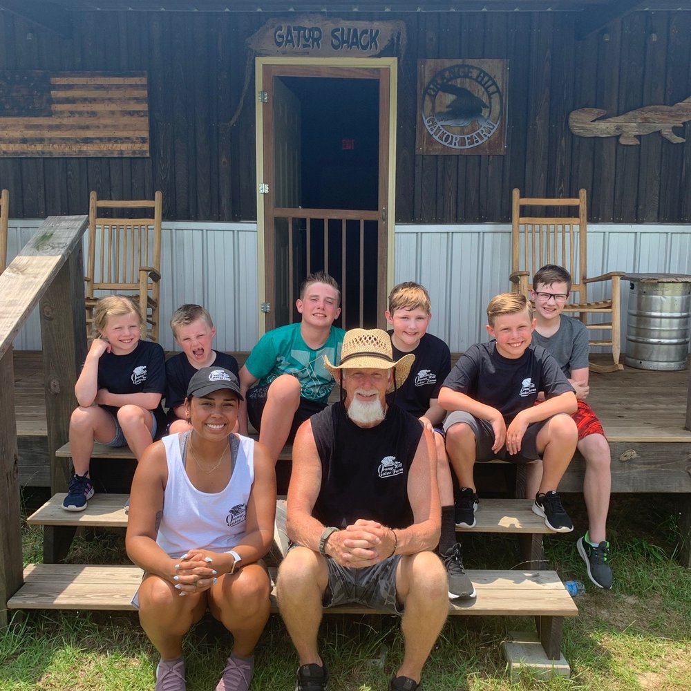 Orange Hill Gator Farm - Our guides and grandkids. - Tours Near Me - Chipley, Florida Orange Hill Gator Farm - Our guides and grandkids. - Tours Near Me - Chipley, Florida