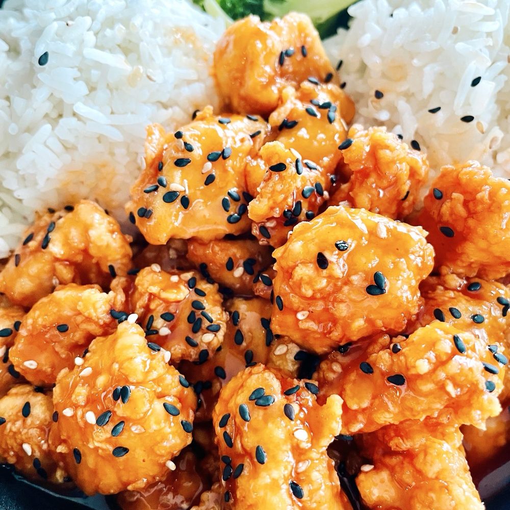 Puffy's Magic Dragon - Orange Chicken Special - Asian Fusion Near Me - Carolina Beach, North Carolina Puffy's Magic Dragon - Orange Chicken Special - Asian Fusion Near Me - Carolina Beach, North Carolina