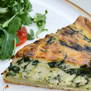 Java Nation - Leek & Gruyere Quiche - Coffee & Tea Near Me - N. Bethesda, Maryland