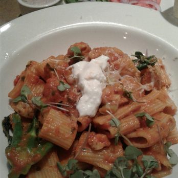 Bazille at Nordstrom - Home-made Chicken Sausage with Burrata - New American Near Me - Tampa, Florida