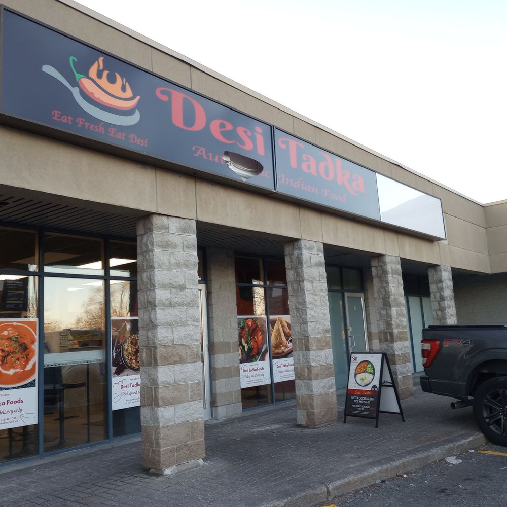 Desi Tadka Tiffin - Front of the restaurant - Indian Near Me - Ottawa, Ontario Desi Tadka Tiffin - Front of the restaurant - Indian Near Me - Ottawa, Ontario