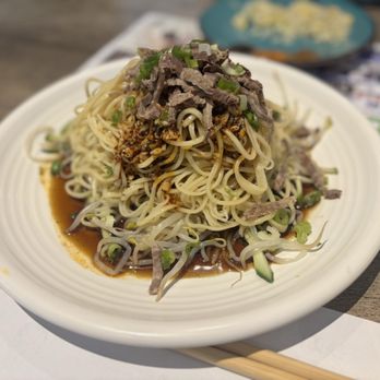 The Barn Skewers Noodles - Beef cold noodles - Chinese Near Me - Arcadia, California