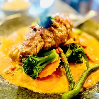 Green Pagoda - Crispy Fish with Red Curry Thai Hot style. - Asian Fusion Near Me - St. Petersburg, Florida Green Pagoda - Crispy Fish with Red Curry Thai Hot style. - Asian Fusion Near Me - St. Petersburg, Florida