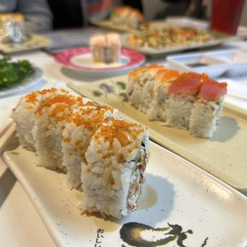 Fuji Sushi Buffet - Left Dragon roll Right Davis roll - Japanese Near Me - Concord, California Fuji Sushi Buffet - Left Dragon roll Right Davis roll - Japanese Near Me - Concord, California