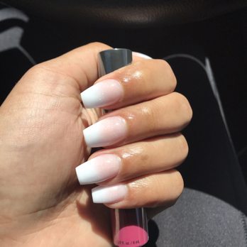 Concept Nails & Spa - Gorgeous pink & white ombré by Nikki - Nail Salons Near Me - Tucson, Arizona Concept Nails & Spa - Gorgeous pink & white ombré by Nikki - Nail Salons Near Me - Tucson, Arizona